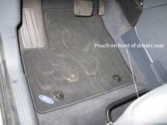 floor mats and seat pocket