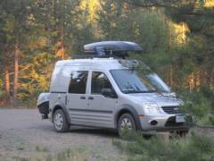 Camping near Klamath Falls, Oregon