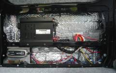 Charger, 1000W mains inverter, fuse box