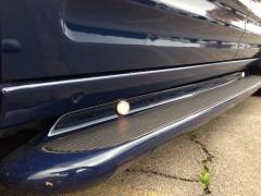 Lighted Color Matched Running Boards Close Up