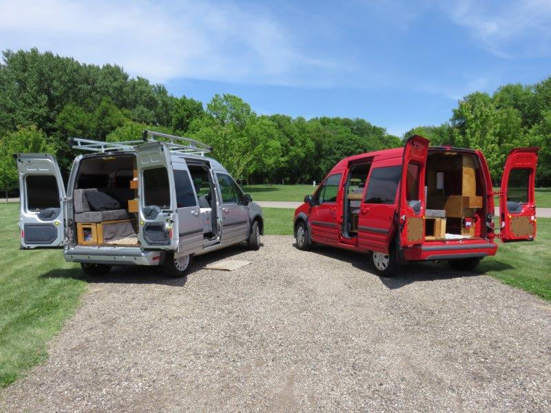 converting a ford transit connect to a campervan