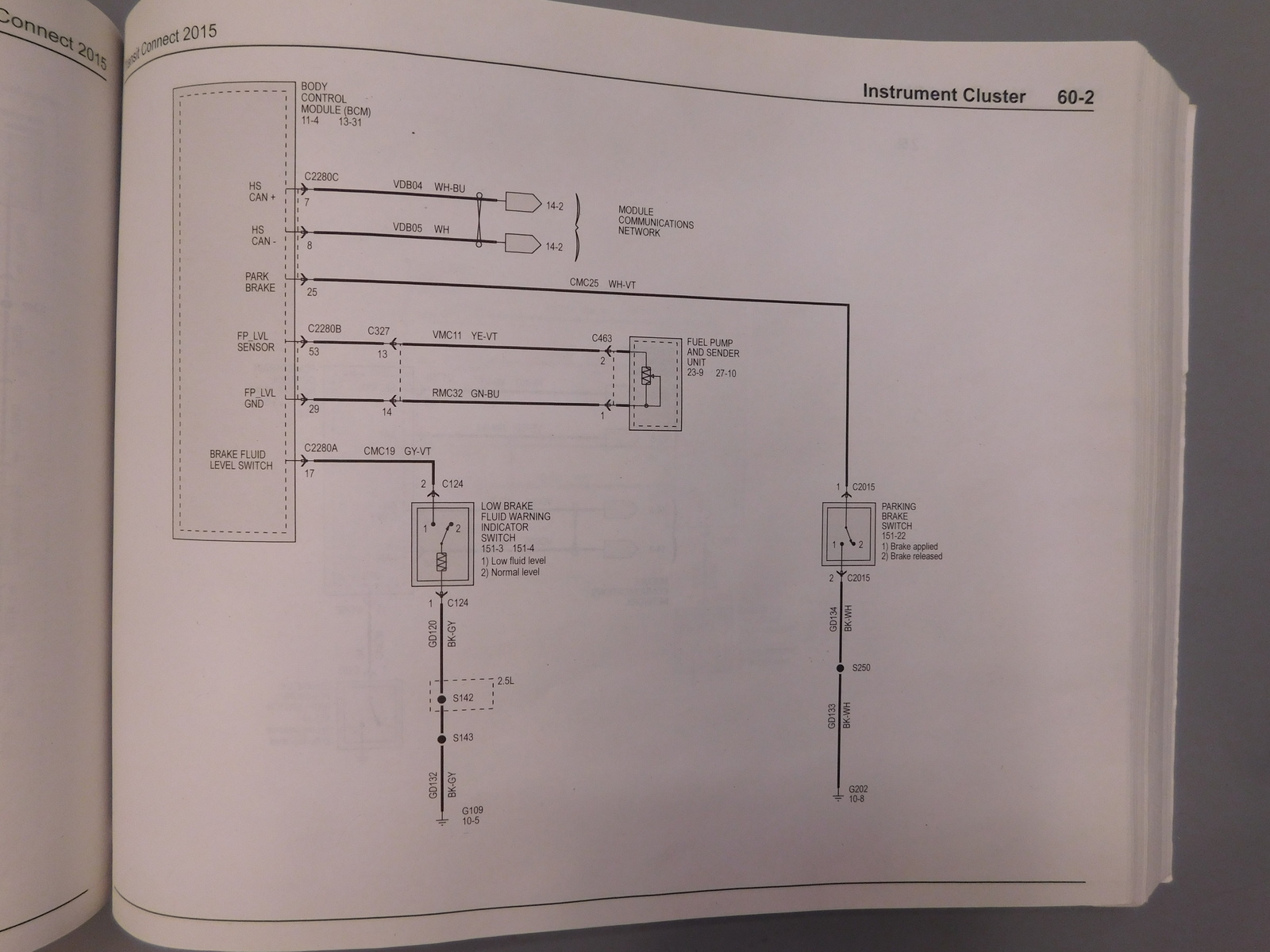 2015 Ford Transit Wagon Wiring