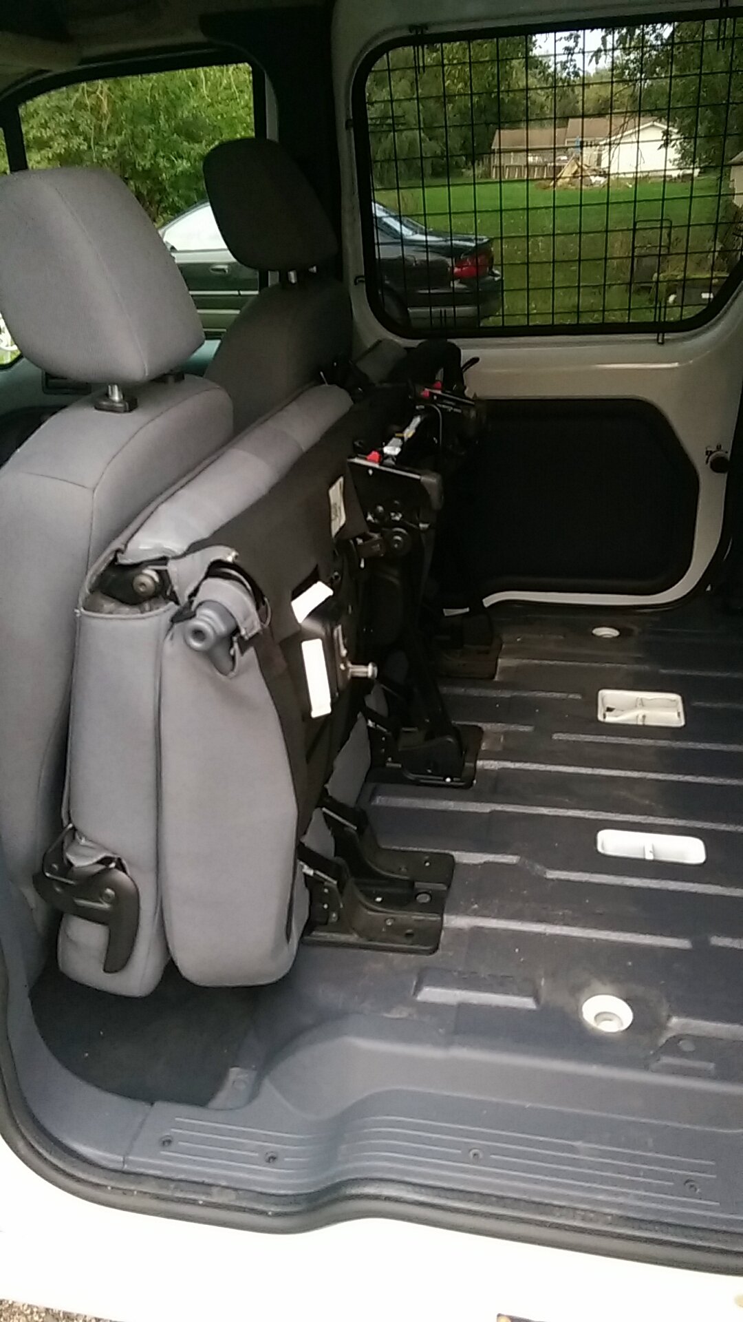 2016 ford transit connect seat removal