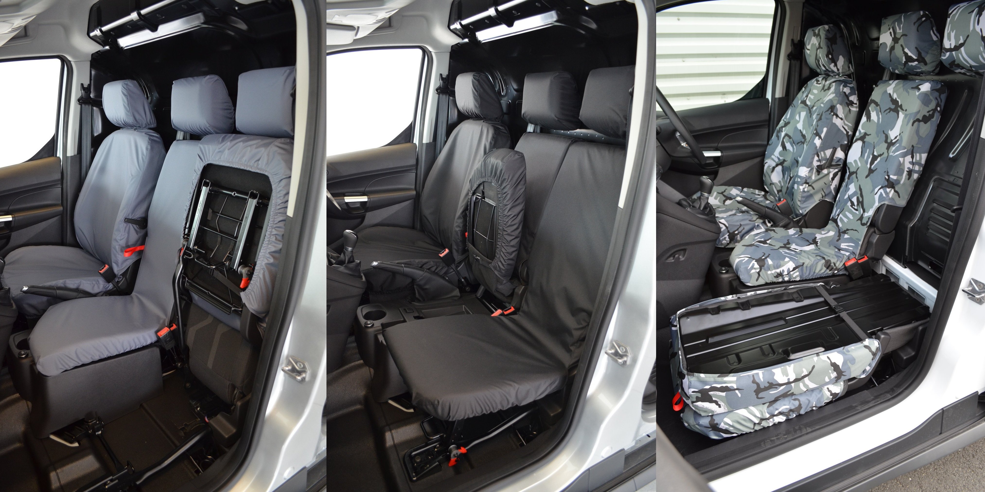 Ford Transit Connect 2014-2018 Maßgeschneiderte & Wasserdichter Front Seat