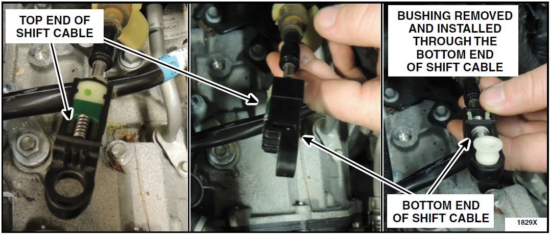 Shift Cable Bushing Replacement 