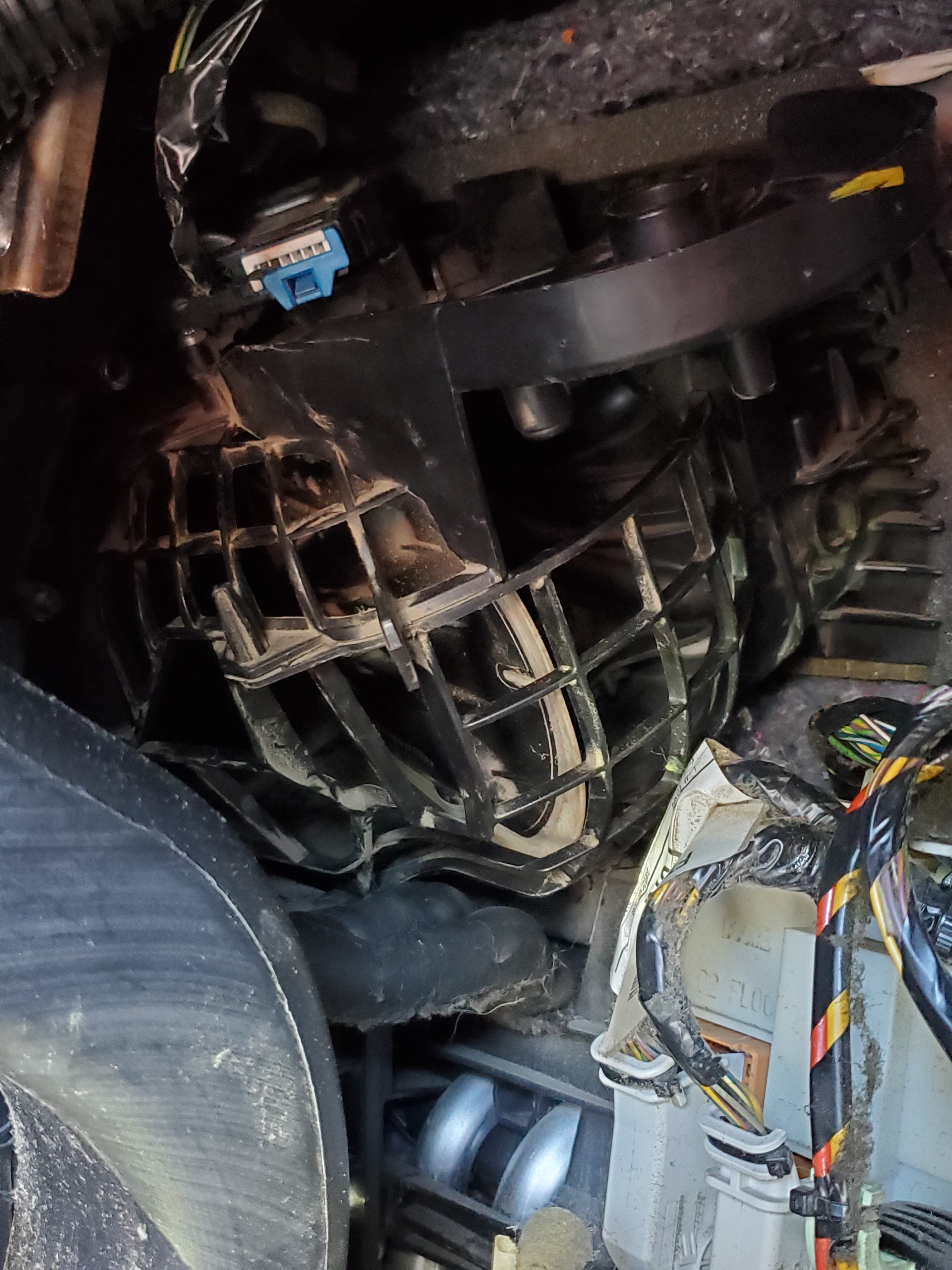 2015 ford transit connect blower motor replacement